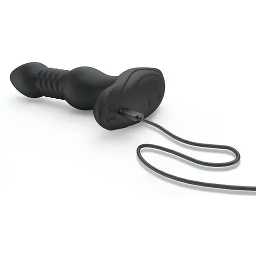 Анальна пробка з вібрацією та пульсацією Dorcel Deep Stormer - фото 5