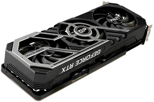 Видеокарта Palit RTX 3080 10Gb GamingPro (NED3080019IA-132AA) (GDDR6X, 320 bit, PCI-E v4.0) Б/у - фото 3
