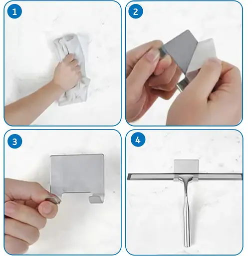 Скребок для скла Rea Chrom REA-70000, Хром - фото 6