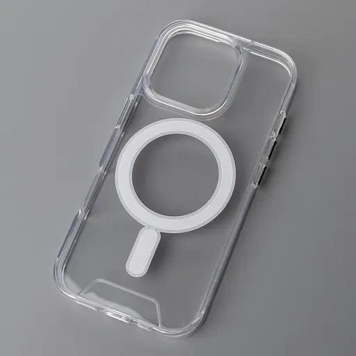Прозрачный силиконовый накладной Чехол iPhone 16 PRO Space Case with MagSafe - фото 4