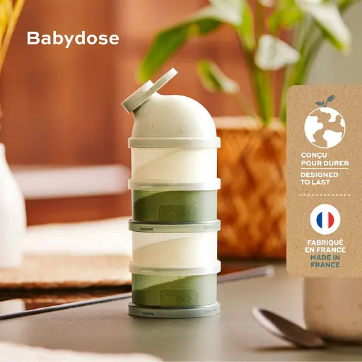 Набір контейнерів Babymoov Babydose Mineral Green 60 мл х 4 шт. (A004214) - фото 5
