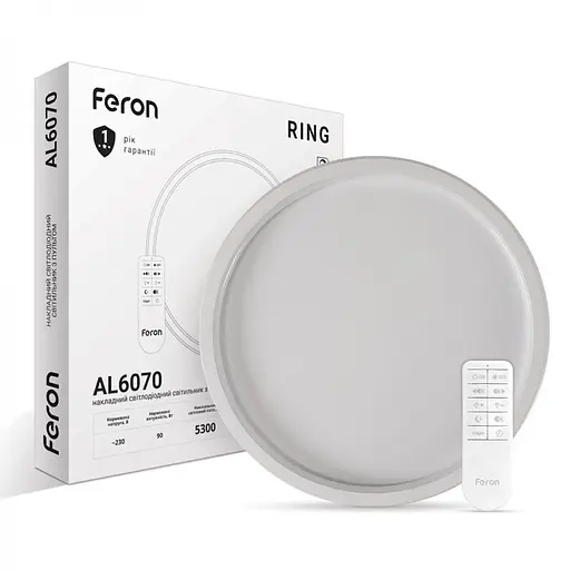 Светильник светодиодный Feron AL6070, 90W (40216) - фото 2