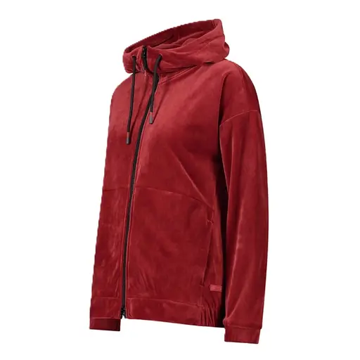 Кофта CMP W Jacket Fix Hood Bordeaux Red XXS (1097-32M2446-C905 34) - фото 2
