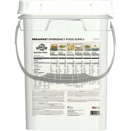 Сублимированные завтраки Augason Farms 162 порции с большим сроком годности 30 лет - фото 2