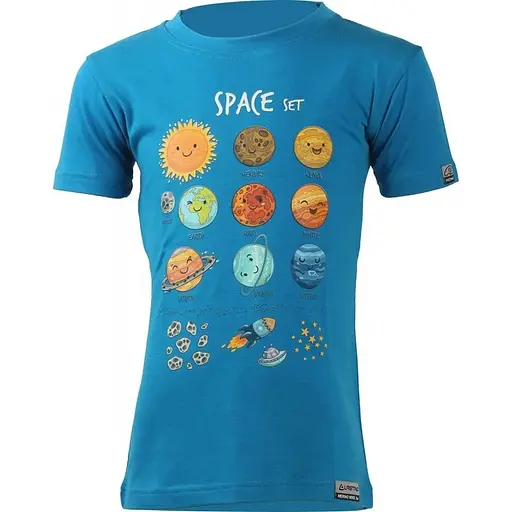 Термофутболка Lasting Luna синій 120 см