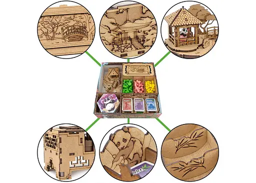 Органайзер Tower Rex Такеноко + дополнение Чибис Takenoko + Chibis Expansion (2103) - фото 2