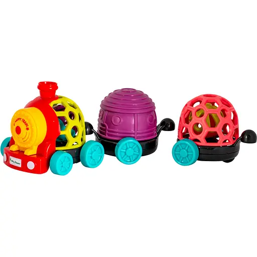Набір іграшок музичний Baby Team Забавні вагончики (8672_паровозик) - фото 2