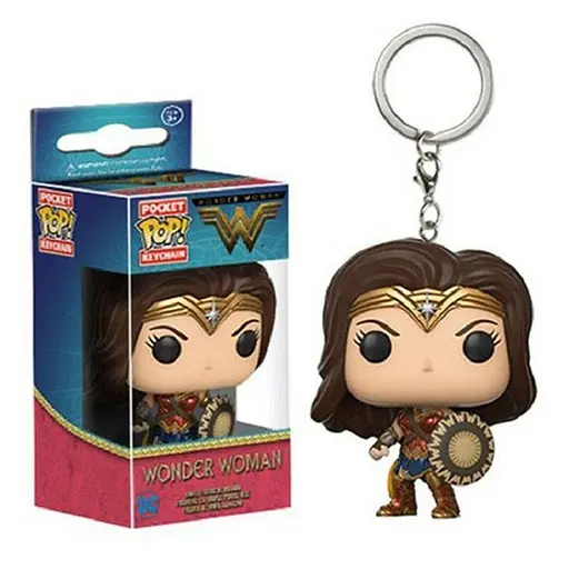 Фігурка-брелок Funko Pop Wonder Woman Чудо-жінка 4 см WW 172 - фото 2