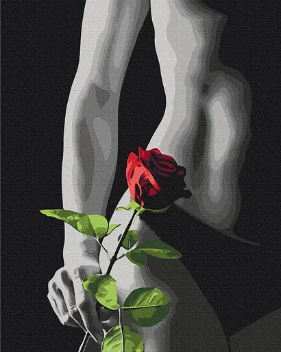 Картина за номерами на підрамнику Brushme Елегантний акцент