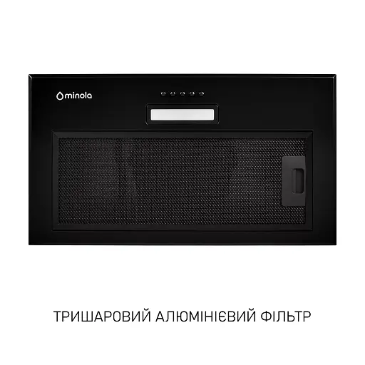 Полновстроенная вытяжка Минола HBI 5214 BLF 700 LED - фото 4
