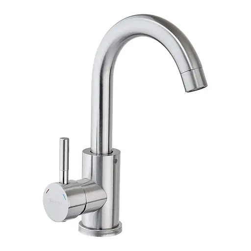 Смеситель для умывальника Armata SUS-001-C CH6181 Нержавеющая сталь - фото 1