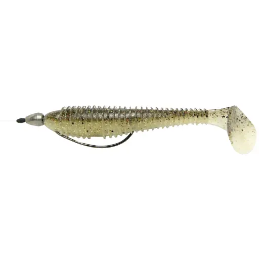 Силікон Keitech Swing Impact Fat 3.8" EA#05 Hot Fire Tiger (6 шт/уп) - фото 4