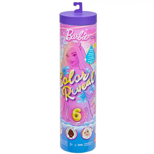 Кукла-сюрприз Barbie Color Reveal Шариковые любимцы (JFV58) - фото 1