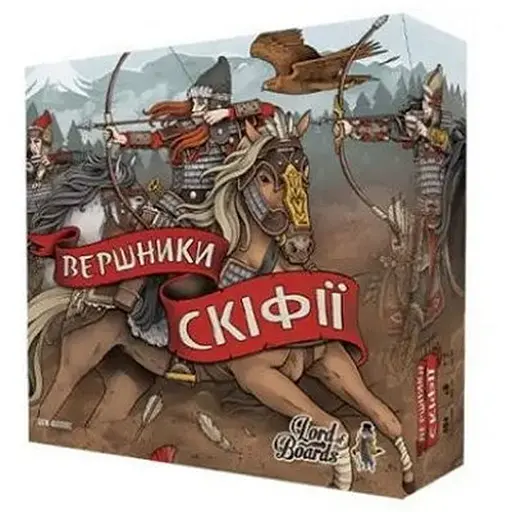 Настільна гра Lords of Boards Вершники Скіфії (Raiders of Scythia) (укр.) (LOB2002UK) - фото 1