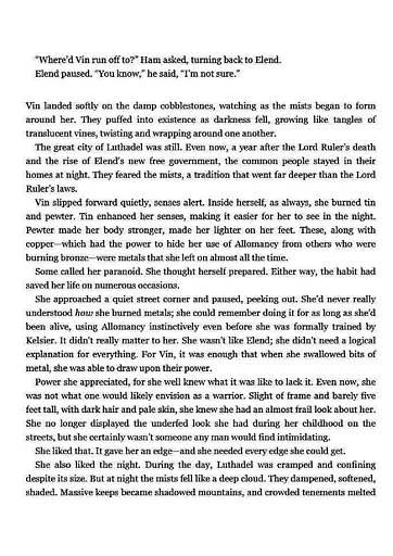 Mistborn trilogy Book 2. The Well of Ascension - фото 10