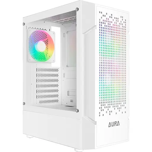 Корпус GAMDIAS AURA GC7 ARGB Tempered Glass White (4711514500684) Без БП - фото 6
