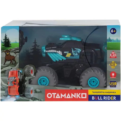 Машинка Otamanko Танцующая машинка Bull Rider Зеленый - фото 8