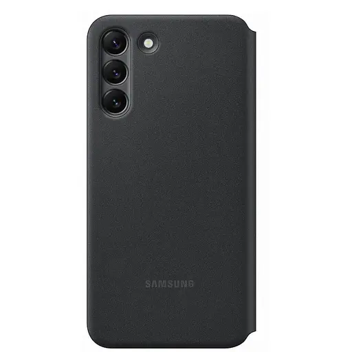 Оригінальний чохол-книжка Samsung для Galaxy S22 Plus Smart LED View Cover (6.6") Чорний (EF-NS906PBEGRU) - фото 7