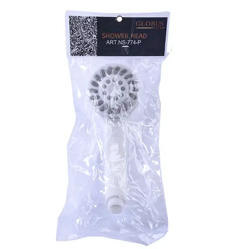 Ручной душ Globus Lux NS-774-P 000020780, Белый - фото 2