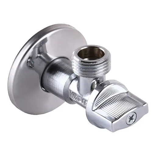 Кран кульовий кутовий Arco 1/2″х 1/2″ NOV91MAC 2 шт. металева ручка 000008979 - фото 1