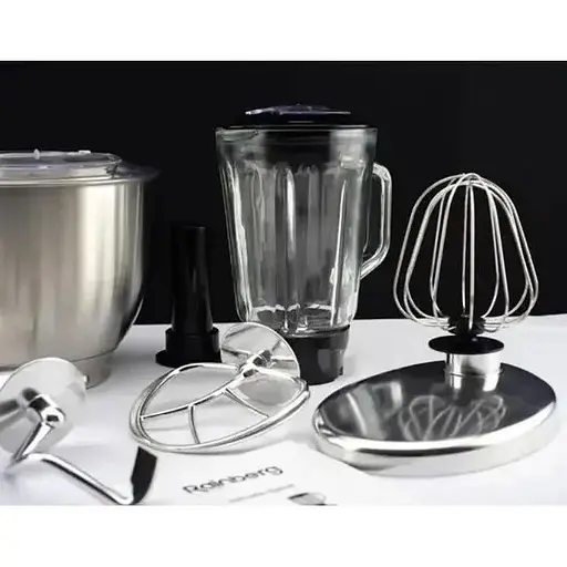 Кухонная машина комбайн Zepline ZP-072, 6 режимов 3200Вт Черный/Серый - фото 5