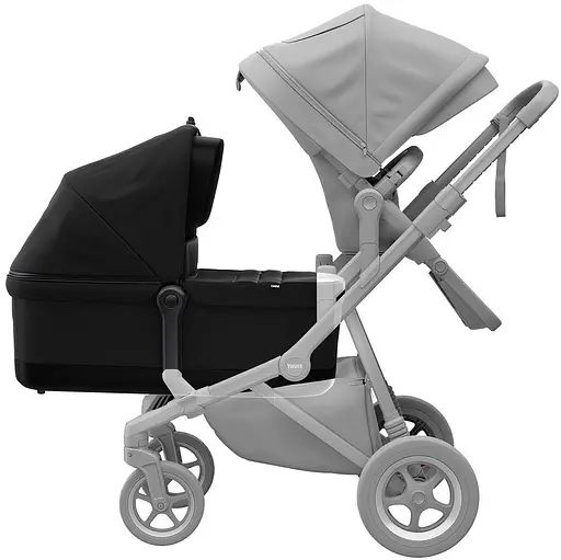 Люлька Thule Sleek Bassinet Black on Black (TH 11000108) - фото 3