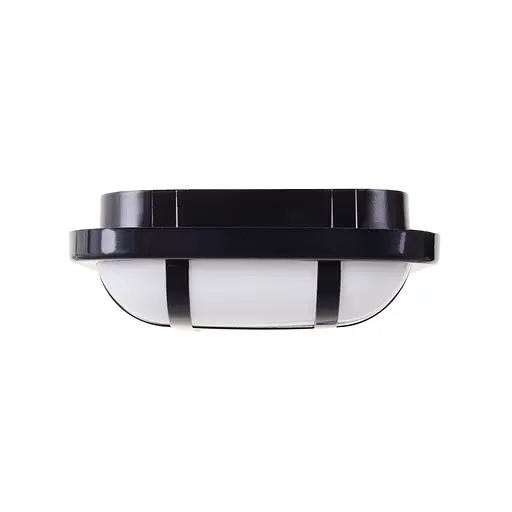Вуличний настінний LED Світильник Brille AL-15SQ-H/15W NW IP54 BK - фото 4
