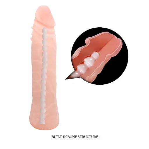 Фалоімітатор LyBaile Super Excitement Sextoy Fresh 16.3 см тілесний - фото 8