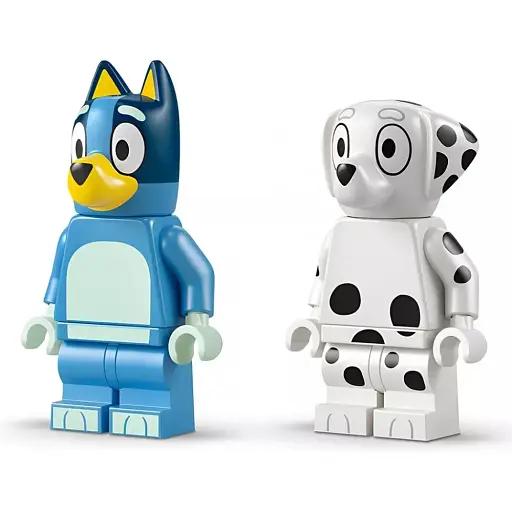 Конструктор LEGO Bluey Веселье из Блуи и Хлоей на игровой площадке 104 детали (11201) - фото 4