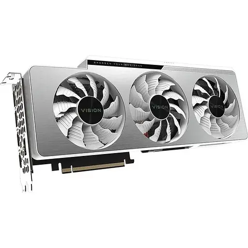 Відеокарта GeForce RTX 3080, Gigabyte, VISION OC (Limited Hash Rate), 10Gb GDDR6X, 320-bit, 2xHDMI/3xDP, 1800/19000 MHz, 2x8-pin - фото 1