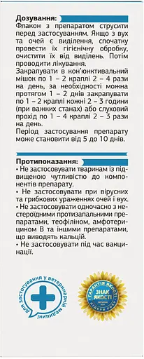 Капли глазные и ушные Ципростоп Modes для животных, суспензия 10 мл - фото 3