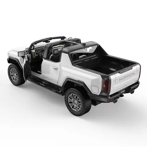 Машинка Hummer EV білий RASTAR модель 1:16 Автомобіль на дистанційному керуванні + пульт 2,4 ГГц - фото 4