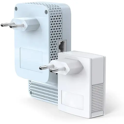 Комплект адаптеров TP-Link Powerline TL-WPA7517KIT (TL-WPA7517 + TL-PA7017) AC1200, AV1000, 1xGE MESH - фото 2