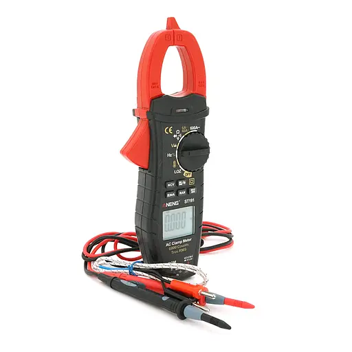 Токовые клещи Aneng ST191 Измерение: V (AC/DC) A (AC/DC) Ω, C, Hz, °C/°F (NCV, True RMS) - фото 1