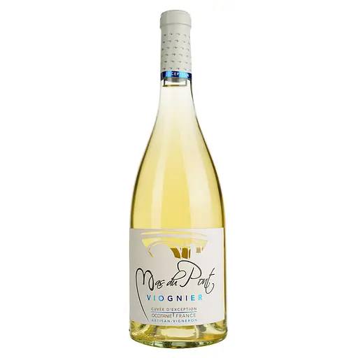Вино Mas Du Pont Viognier Exception Blanc IGP Pays D'Oc, біле, сухе, 0,75 л