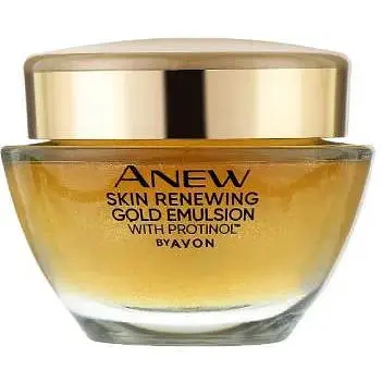 Нічний омолоджувальний гель Avon для обличчя з мінералами Anew Protinol - фото 1