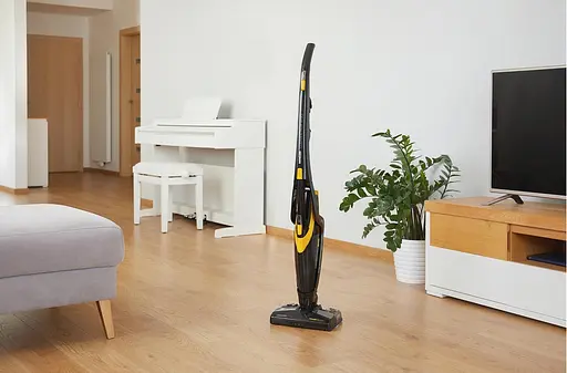 Sencor Пилосос безпровідний, вологе прибирання, конт пил -0,5л, НЕРА, чорно-жовтий - фото 2