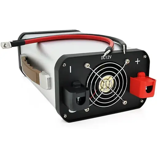 Инвертор напряжения Voltronic AEV5500W, 12/220V с аппроксимированной синусоидой, 2 универсальные розетки, 2xUSB (DC:5V/2.4A), клеммные провода, BOX - фото 3