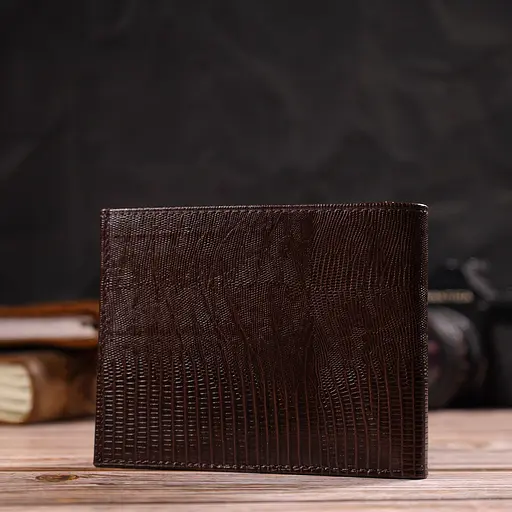 Мужской кожаный кошелек Canpellini 12.5х9.5х2 см acs0025638 - фото 7