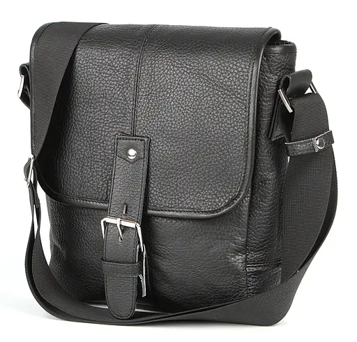 Чоловіча шкіряна сумка SHVIGEL 22х23х7 см sum0012636 - фото 4