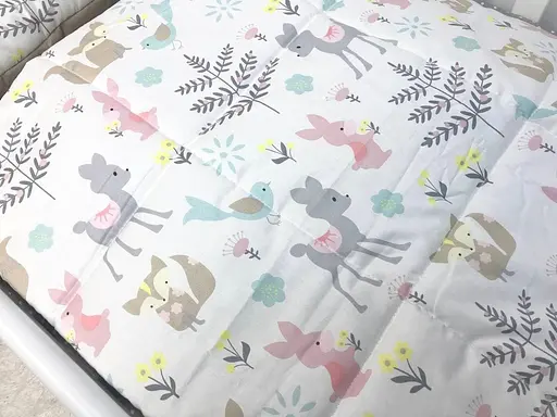 Детский спальник Moontime "Лесные зверята Олени и зайчики" - фото 4
