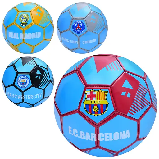 М’яч футбольний, EN-3309, 260-280 г, матеріал PVC 1.6 мм, розмір №5 (В асортименті) - фото 2