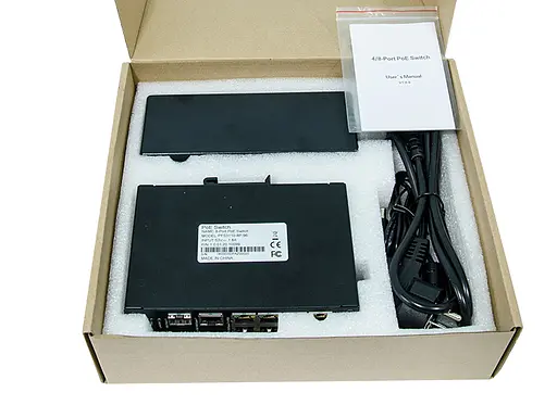 Коммутатор POE Dahua PFS3110-8P-96 с 8 портами POE + 1 порт UP-Link 1000Мбит + 1 порт SFP - фото 3