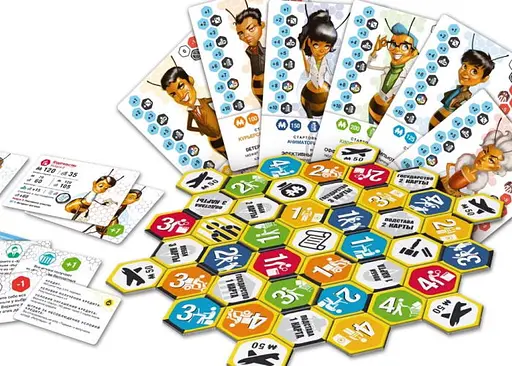 Настольная игра Сквирл Beesiness. Пчелиное дело (38233) - фото 5