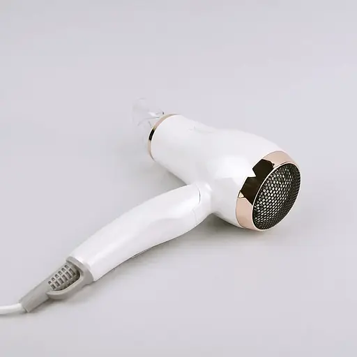 Маленький дорожній складний міні фен Gemei Maestro MR-203 для сушіння укладання волосся компактний електрофен 1200 Вт - фото 3
