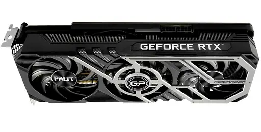 Видеокарта Palit RTX 3080 10Gb GamingPro (NED3080019IA-132AA) (GDDR6X, 320 bit, PCI-E v4.0) Б/у - фото 5