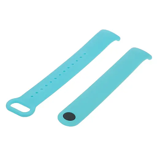 Силиконовый ремешок для Xiaomi Mi Band 8, 11 голубой - фото 1