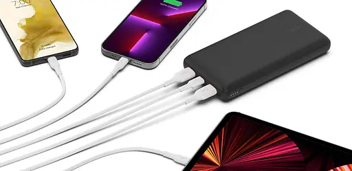 Belkin Портативний зарядний пристрій 20000mAh 15W Dual USB-A USB-C black - фото 3
