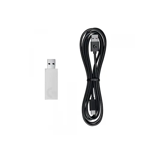 Комп'ютерна гарнітура Logitech G733 Lightspeed Wireless RGB White (981-000883) - фото 5
