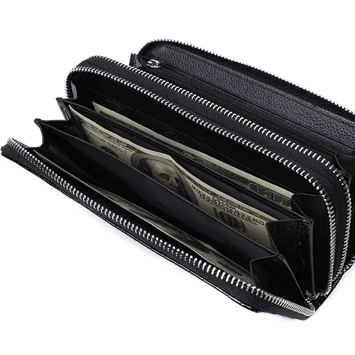 Жіночий шкіряний гаманець ST Leather 19х9.5х4 см acs0029409 - фото 8